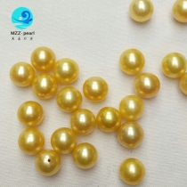 golden freshwater pearls