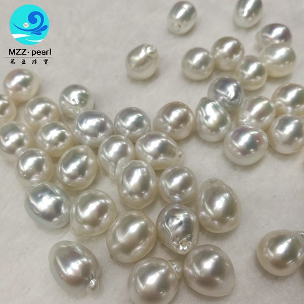 loose circle baroque south sea pearls ,9-15mm size for your choice
